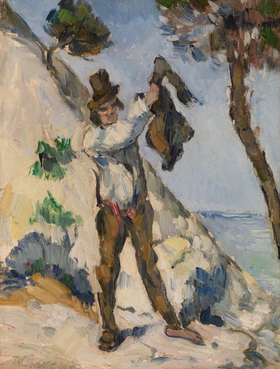 Man with a Vest, c.1873 by Paul Cézanne